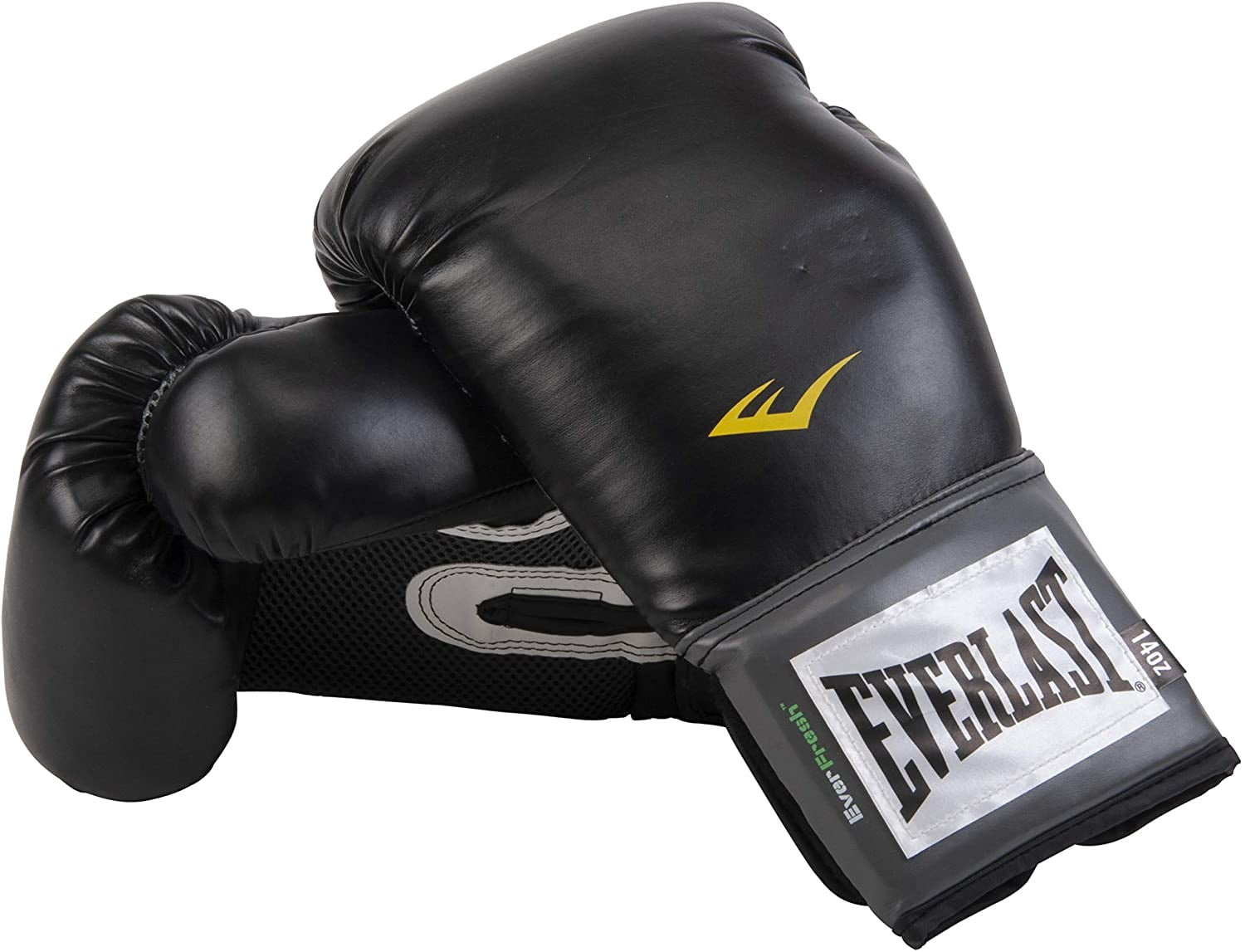Everlast 16 Oz. Black Pro Style Boxing Gloves - Walmart.com
