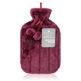 thumbnail image 4 of Bolsa de agua caliente REVITALE 2 L con funda suave de peluche y goma acanalada, 4 of 9