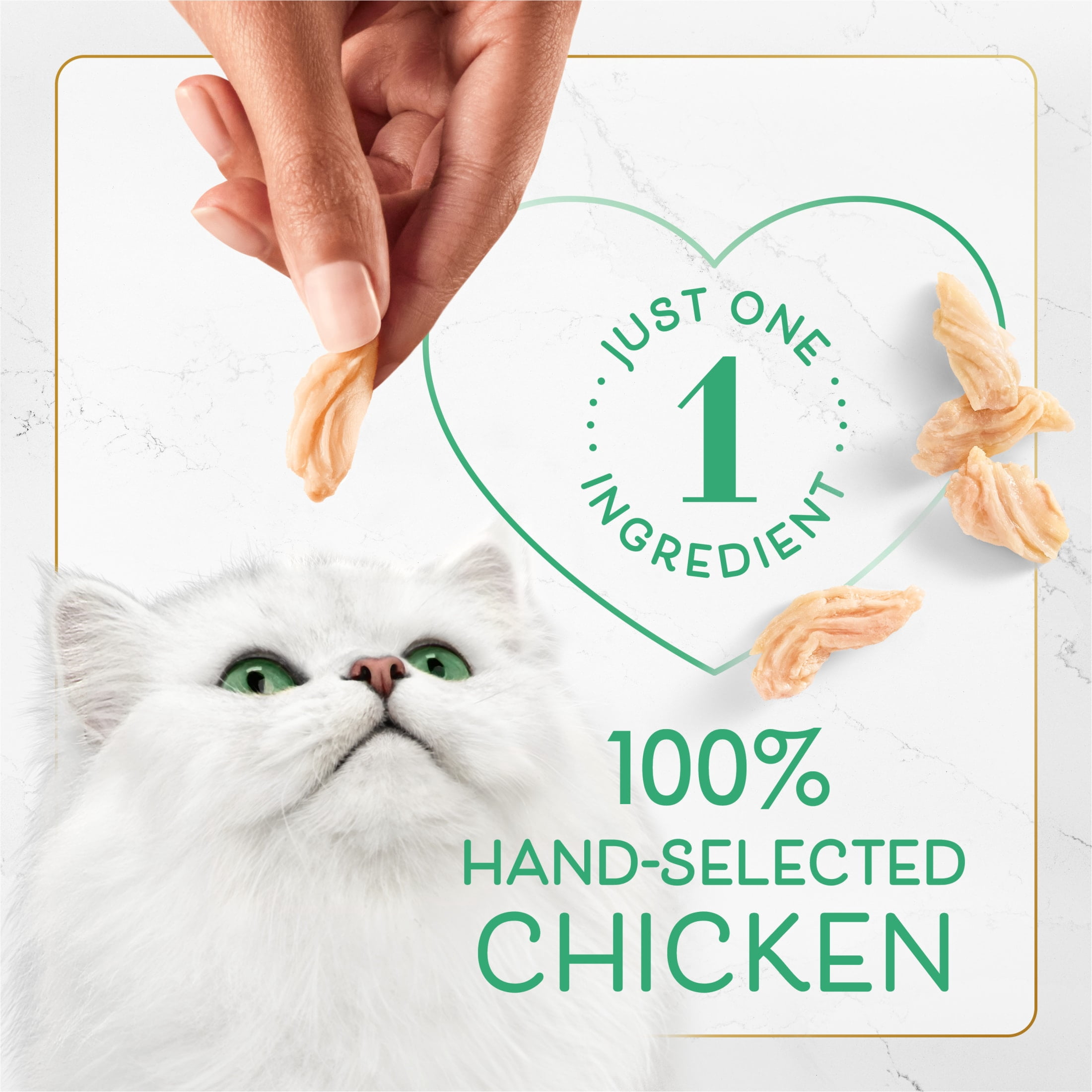 Purina Fancy Feast Chef’s Cuts Real Chicken Natural Soft Cat Treats, 1.06 oz.