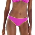 thumbnail image 2 of LASCANA Women's Metallic Trim Classic Bikini Swimsuit Bottom Glitter Detail, 2 of 6