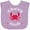 Lavender, variant on Inktastic Dewey Beach Delaware Boys or Girls Baby Bib