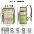 thumbnail image 2 of Bright Lemon Print Insulated Backpack Cooler, Leakproof Lunch Bag for Tropical Getaways and Road Trips, 2 of 2
