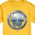 thumbnail image 3 of Marvel Black Panther - Circle Logo - Men's Short Sleeve Graphic T-Shirt, 3 of 5