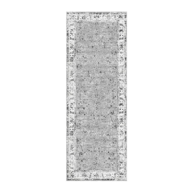Bohemian Style Modern Carpet Hallway 50*140cm Non-Slip Washable Area Rug, Long Strip Carpet for Kitchen Hallway Laundry Room Bbedroom
