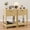 oak(2pc), variant on Nightstand Set Of 2, Modern Bedside Table With Storage Drawer And Open Wood Shelf For Living Room, Bedroom And Small Spaces, Accent Night Stand With Solid Wood Legs, Easy Assembly, Oak 2pcs
