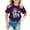 Purple, variant on MEZZALL Kid Girls Cute Graphic T-Shirt Round Neck Short Sleeve Tee Summer Casual Tshirts Tops, Black, 11-12 Years