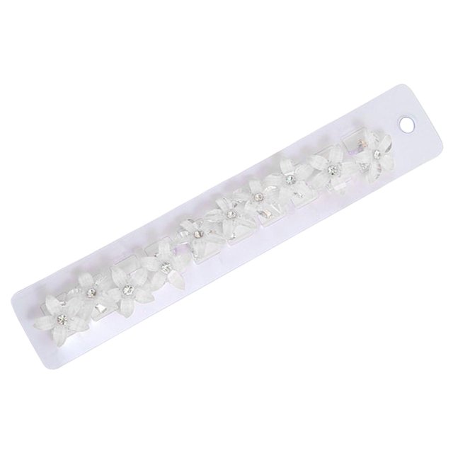 Pinza de Pelo para Niños Mini Blanco Salvador