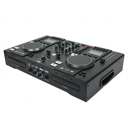 All-In-One DJ System with Dual CD & USB Flash Players, FX & MIDI Controller