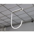 thumbnail image 4 of SafeRacks 18 x 36 Inch Garage Wall Shelf Two-Pack with Bike Tire Hooks, White, 4 of 7