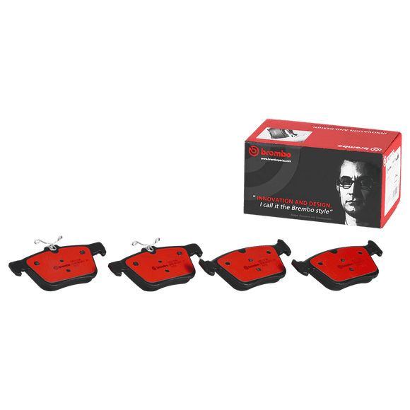 Brembo Brake Pad P85125N NAO; FMSI Number D1761-8990; Ceramic; Set Of 4