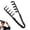 Black, variant on Texture Comb, Volumizing Fluffy Texture Styling Comb for Men and Women, Wide Tooth Comb Root Lifter Hair Styling Tool for Volume, Fringe Parting & Curly Hair, ABS Plastic (Black)