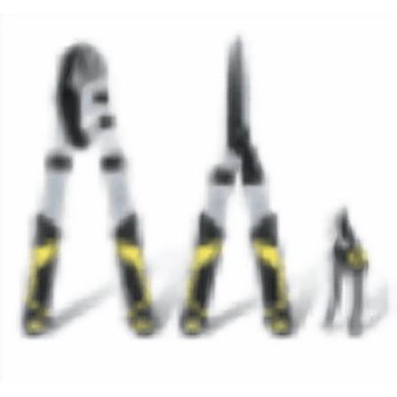 Colwelt Loppers Hedge Shears Garden Shears Set 3Pcs, Compact 17’’ Anvil Branch Cutter & Hedge Clippers & Garden Scissors, Shears Gardening Tools for Yard(Set for the bulk of light-to-moderate pruning