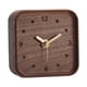 thumbnail image 2 of Reloj de mesa Macarena de madera silencioso decorativo Nogal negro, 2 of 8
