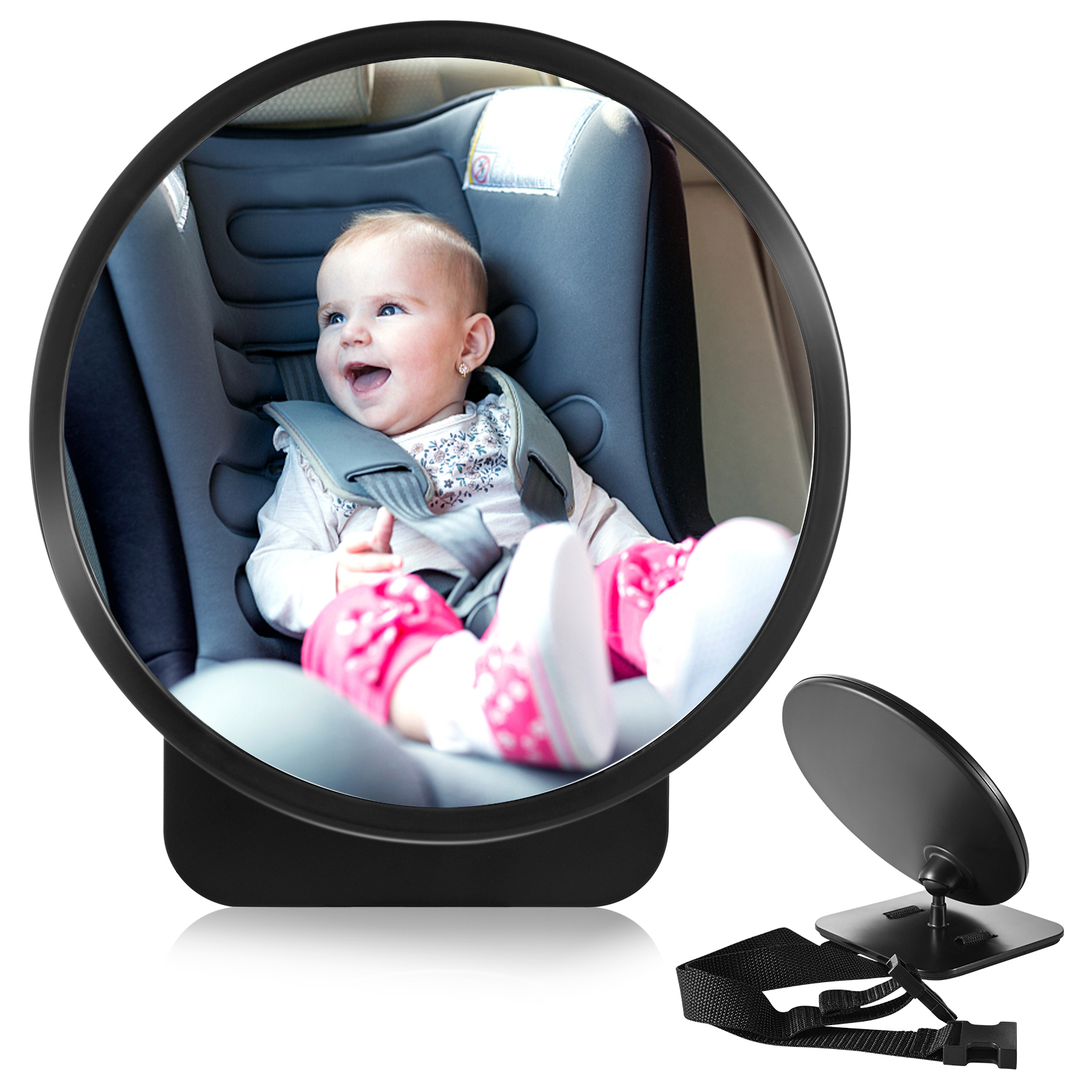 DIOSMIO Easy View Baby Car Mirror Safety Car Seat Mirror for Rear