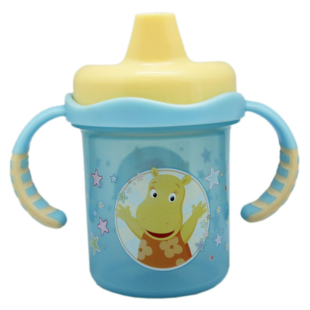 Nick Jr's The Backyardigans Light Blue and Yellow Kids Sippy Cup