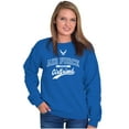 thumbnail image 4 of US Air Force Proud USAF Girlfriend Women Plus Size Sweatshirt Brisco Brands 2X, 4 of 5