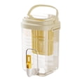 thumbnail image 3 of Dispensador de bebidas, contenedor, jarra de agua fría, contenedor de bebidas con grifo, jugo amarillo, 3 of 9