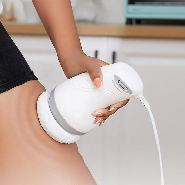 Maquina para esculpir el cuerpo masajeador electrico para celulitis con 6 almohadillas lavables masajeador corporal para vientre piernas brazos