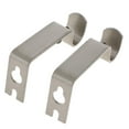 thumbnail image 2 of 2 Unids / Set Soporte De Pared Soporte De Pared Soporte De Pared Accesorios Para Barras De Cortina Barra De Cortina gris, 2 of 7