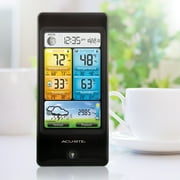 AcuRite Color Weather Station with Indoor/Outdoor Temperature and Humidity, Forecast, Barometric Pressure, Moon Phase, Time, and Date (02016)