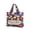 A, variant on 4th of July Patriotic Floral Quilted Tote Bag, 250th Anniversary Tote Bag with America in Bloom Text, for Holiday Party Outdoor Indoor Home Daily Use