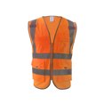 thumbnail image 4 of Alta visibilidad Chaleco reflectante de seguridad Chaleco reflectante Bolsillos múltiples SFVest Chaleco reflector, 4 of 7