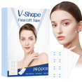 thumbnail image 1 of Cinta de estiramiento facial Lunafleur invisible impermeable 140 piezas, 1 of 7