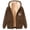Brown sweatshirt for men #5, variant on SeCaotees Graphic Hoodies for Men Sherpa Lined Fleece Jackets Cozy Zip Up Jacket with Pockets Winter Coats Soft Comfy Fuzzy Warm Hoodies Casual Long Sleeve Outerwear Sweatshirt Black,L