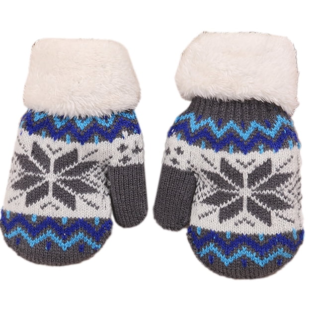 Mitaines d'Hiver Chaudes pour Bébé Garçon Fille