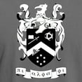 thumbnail image 3 of CafePress - Pi Alpha Phi Black And White Crest T Shirt - Mens Comfort Colors Shirt, 3 of 5