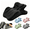 Black, variant on Ergonomic Memory Foam Pillow, 27° Angled Bed Support Pillow for Back, Waist, Hips, Legs and Neck, Multi-Position Cushion with Removable Cover
