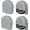 Gray, variant on Waterproof Dual-Axle Tire Cover 27"-30" 2 Packs, Gray, UV Resistant Trailer Wheel Covers for Camper, SUV, Jeep, Trucks, Trailers and RV