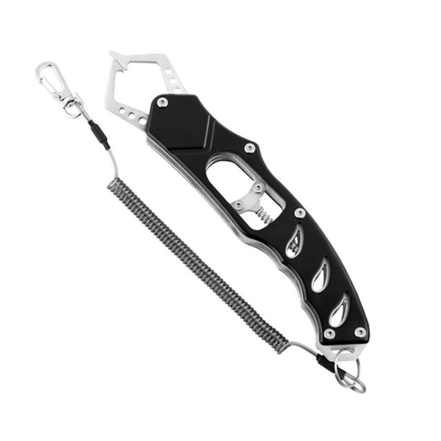 Fish Grip Luminous Fish Lip Clip Gripper Controlador De Pinza De Pesca De Acero Inoxidable Equipo De Pesca Al Aire Libre Vogacara OD013593-00