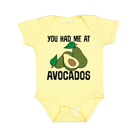 

Inktastic You Had Me at Avocados Gift Baby Boy or Baby Girl Bodysuit