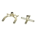 thumbnail image 2 of 2pc Brass Bridge Head Pool Cue Stick Frame Pole for Snooker Billards 9 Ball, 2 of 6