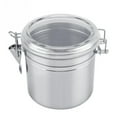 thumbnail image 4 of Coofit Food Storage Container Sealed Stainless Steel Airtight Canister for Tea Coffee, 4 of 9