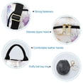 thumbnail image 7 of FORMRS Women's Travel Backpack Purse Anti-Theft Hidden Pockets Casual Shoulder Bag, Purple Flower Pattern, 7 of 7