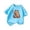 Light Blue, variant on Trending Capybara T-Shirt for Kids Boys Girls, Funny Cartoon Animal Graphic Tee Breathable Summer Playwear School Top,5-6 Years