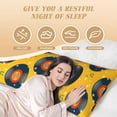 thumbnail image 4 of Body Pillow Cover - Retro Vinyl Records Soft Body Pillow Cover with Zipper, Comfort Body Pillow Pillowcase, Body Pillow Case Cover 20 x 54, 4 of 7