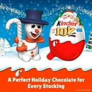 Kinder Joy Eggs, Holiday Toy, Chocolatey Wafer Bites, Individually Wrapped, Stocking Stuffer, 6 Count, 4.2 oz