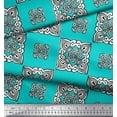 thumbnail image 3 of Soimoi Tissu Crêpe Polyester Imprimé Floral au Mètre 52 Pouces de Large, 3 of 3