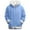 yuan510-Light Blue, variant on EliteGoogv Women Hoodies Sweatshirts cute hem Sweatshirts Loose Fit Pullover Athletic Fashion thermal Winter Red S