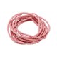 thumbnail image 1 of Cuerda de cuero Unique Bargains de 2.19 Yardas 3mm Diámetro Rosa claro, 1 of 7