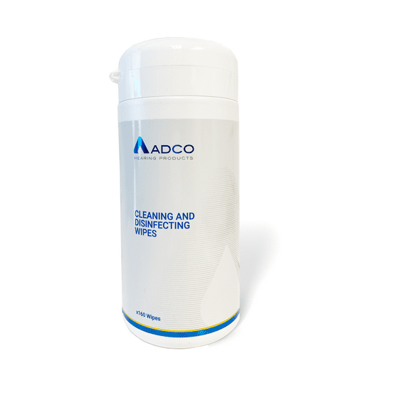 ADCO Cleaning Wipes Canister (160ct)