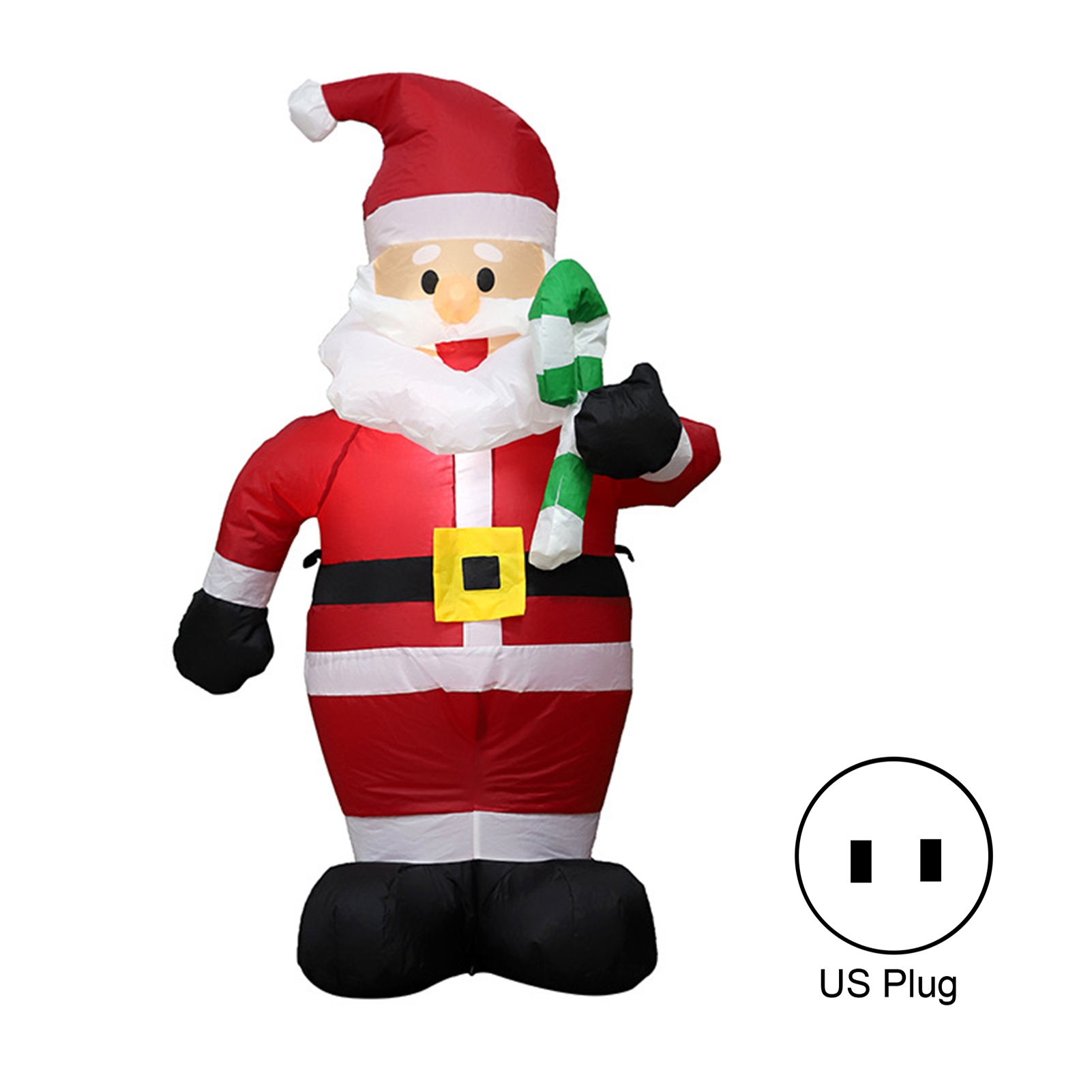 Yinreli 1.2m LED Light Christmas Inflatable Santa Soldier Doll Party Decoration Ornament
