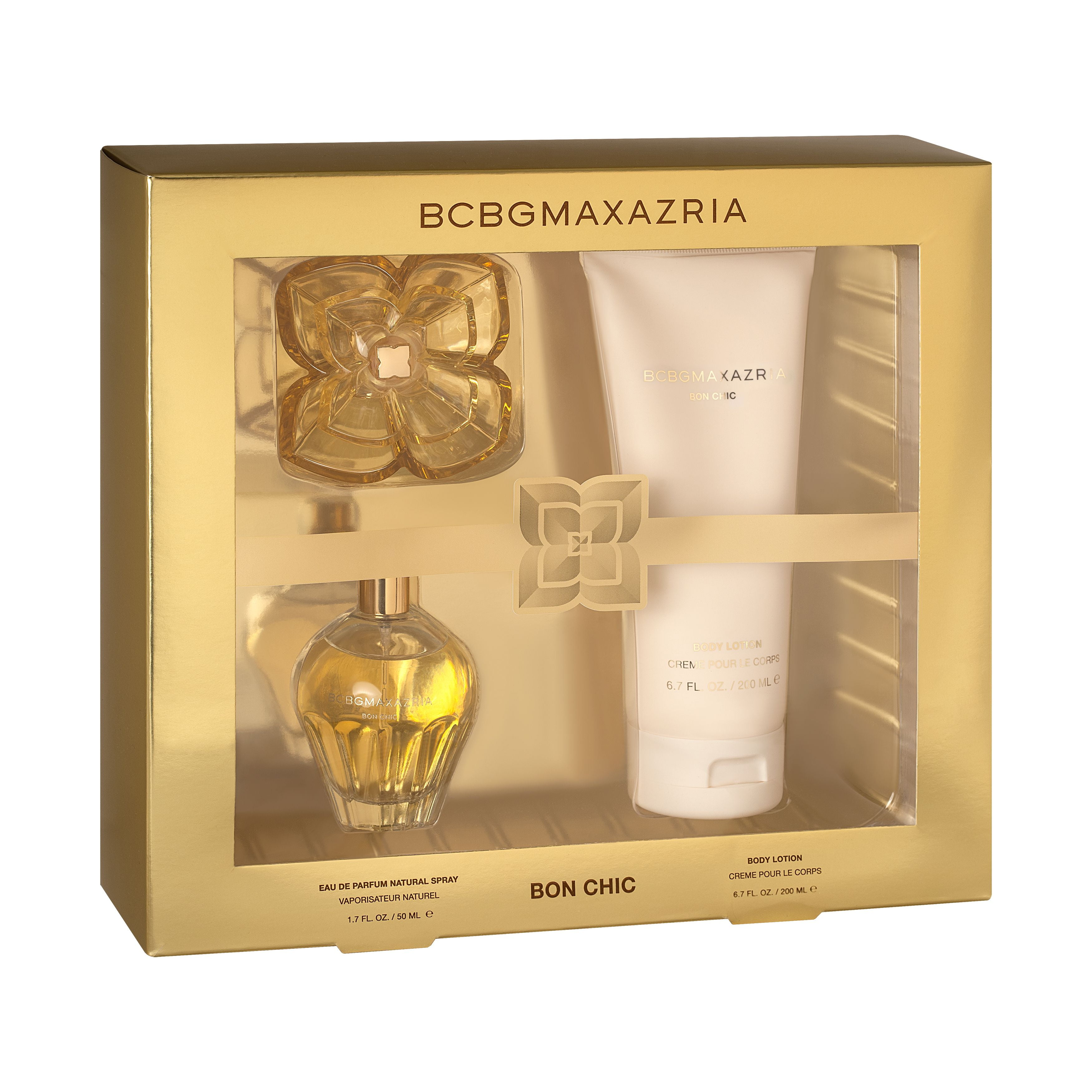 - 2 Piece Fragrance Giftset for Women Bon Chic - (1.7oz/50ml EDP Perfume + 6.7oz/200ml Body Lotion) for Women - Walmart.com