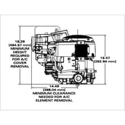 Briggs & Stratton Commercial Series 25 HP 724cc Vertical Engine | 44T977-0011-G1