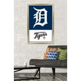 thumbnail image 2 of MLB Detroit Tigers - Logo 22 Wall Poster, 22.375" x 34" Framed, 2 of 5