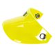 thumbnail image 2 of Visera universal para motocicleta con 3 botones a presión abatible hacia arriba y cara abierta, 2 of 6