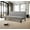 Drak Grey, variant on Convertible Sofa Bed with Adjustable Backrest 3 Positions, Convertible Sleeper Sofa, Folding Sofa Bed for Living Room and Small Spaces, 64'